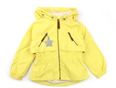 Mini A Ture transition jacket Algea fleece dusky citron